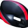 BBB Casque Tithon Noir Brillant Rouge