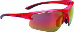 BBB Lunettes Impulse Rouge Brillant, PC Smoke Red MLC Lenses 5203