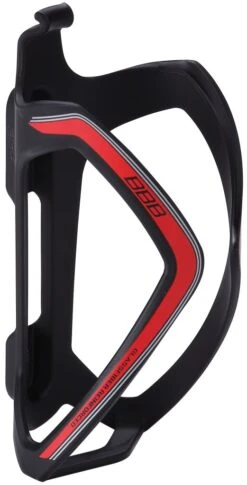 BBB Porte Bidon Flexcage Noir Mat/Rouge