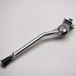 BEQUILLE VELO FIXATION CADRE ALU ARGENT