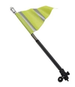 DRAPEAU SECURITE AvEC LED FIXATION PORTE BAGAGE