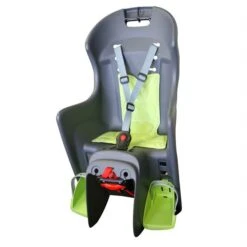 PORTE BEBE POLISPORT POUR PORTE BAGAGE BOODIE Gris/Vert