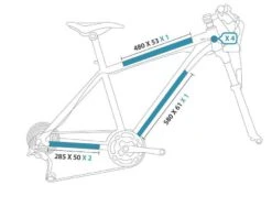 Protection AutoCollante CLEAR PROTECT Pack Velo M Brillant (special Cross Country)