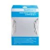 SHIMANO Kit Cables Gaines Frein Route, Blanc, PTFE